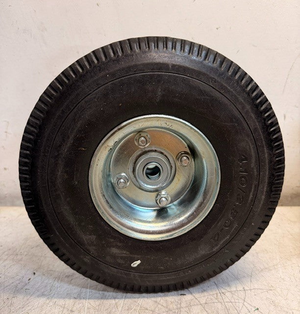 Two Count 10-Inch Air-Filled Utility Tires Sized At 4.10/3.50-4 For Wagons