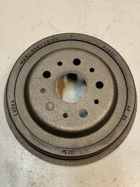 Brake Drum 8193C Max. Dia. 10.09 HF01 62mm Bore 10 Bolts