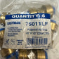 6 Pack of Eastman Push-Fit Fitting 1/2  x 1/2  Couplings 75011LF (QTY 6)