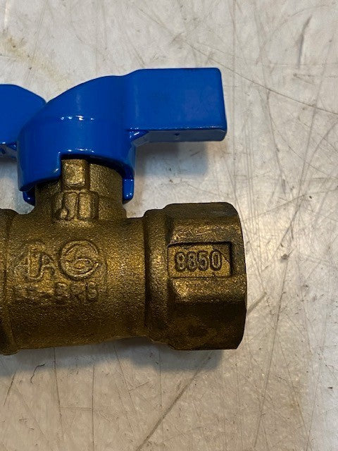 2 Quantity Gas Ball Valves 9850 | 2-3/4" Long 19mm Thread 18mm ID (2 Quantity)