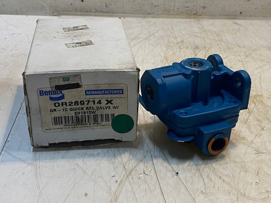 Bendix OR289714X Remanufactured Quick Release Valve w/ 2H1310W | OR289714