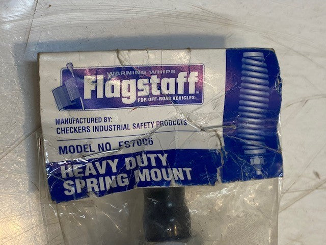 Flagstaff Spring Mount for 3' - 8' Non-Lighted Whips FS7006 | ZFTAG-7006