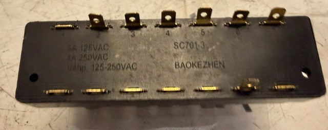 Baokezhen Multi-Button Appliance Push-Button Selector Switch Assembly R1434