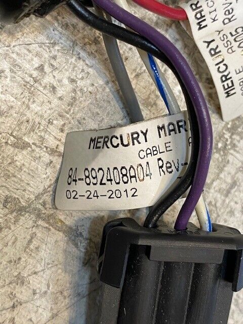 Mercury Marine Plant 22 Wiring 8M0030190 | 84-892408A05 | 84-892408A04