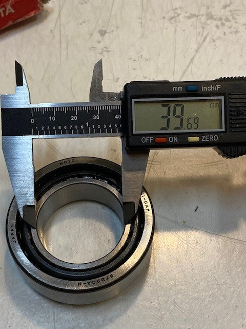 Toyota KOYO Hi-Cap 57390A-N Tapered Roller Bearing 40mm Bore 90368-40002