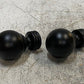 2 Qty of Wayfair Meservet Sphere Finials 2-1/2" OD 4" Length (2 Quantity)