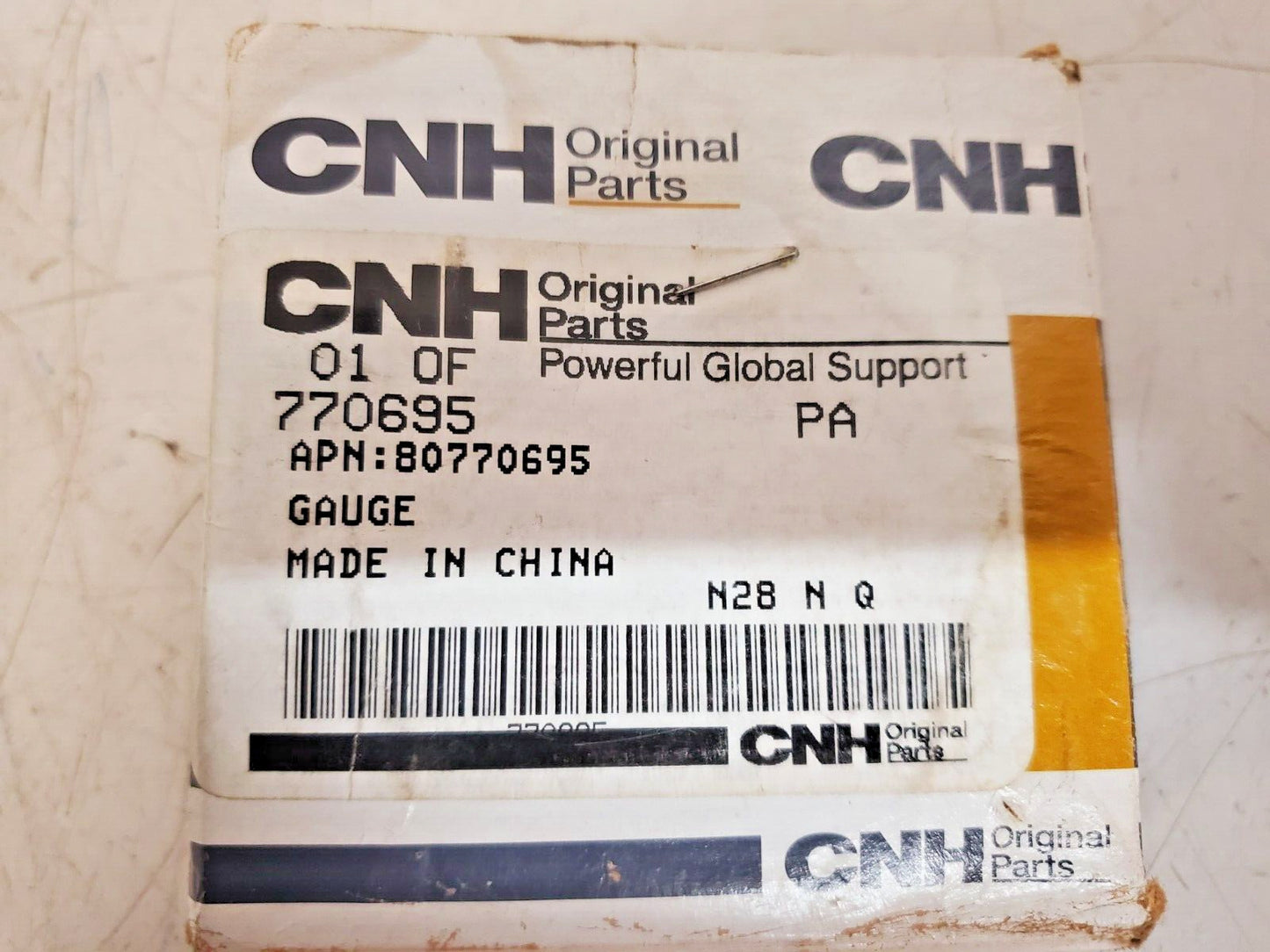 CNH New Holland Gauge 770695 | APN 80770695