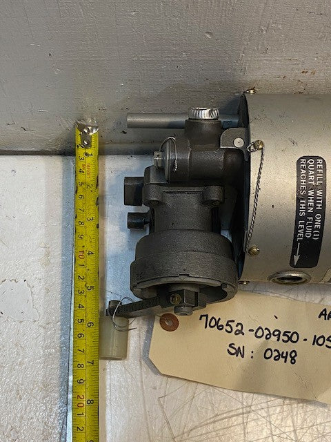 Sikorsky Aircraft Hydraulic Hand Pump Reservoir Fill 70652-02950-105
