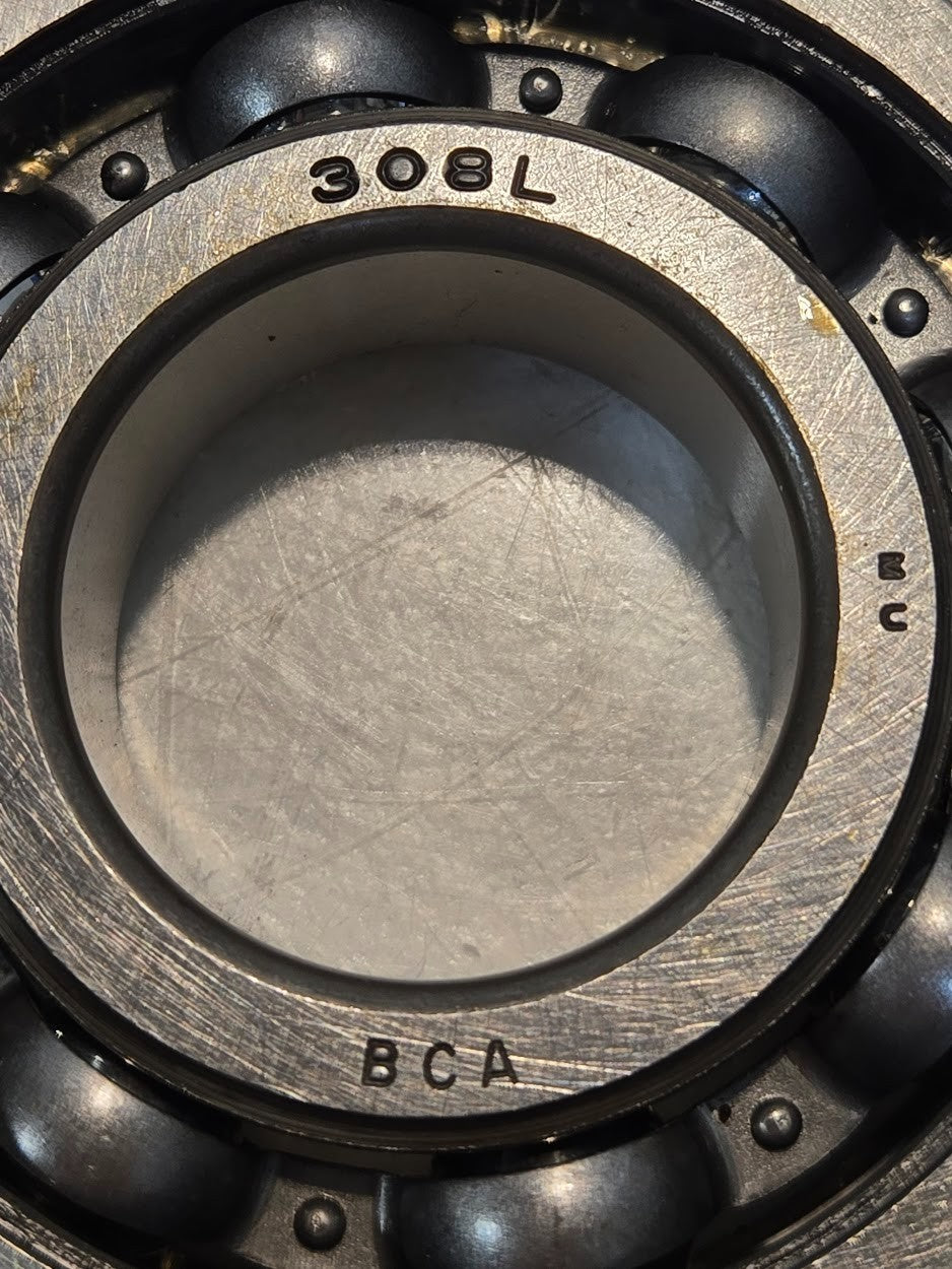 BCA Snap Ring Single Row Bearing 308L | 90 mm OD x 40 mm Bore x 22.9 mm Thick