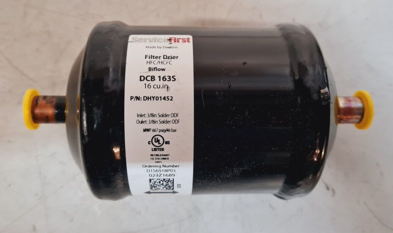 2 Qty. of Service First Biflow Filter Driers DHY01452 | DCB 163S (2 Qty)