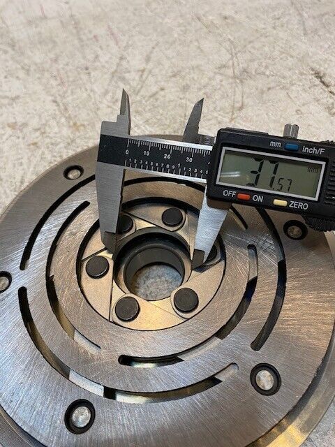 Compressor Front Plate Clutch 7-1/4" OD 29mm Bore