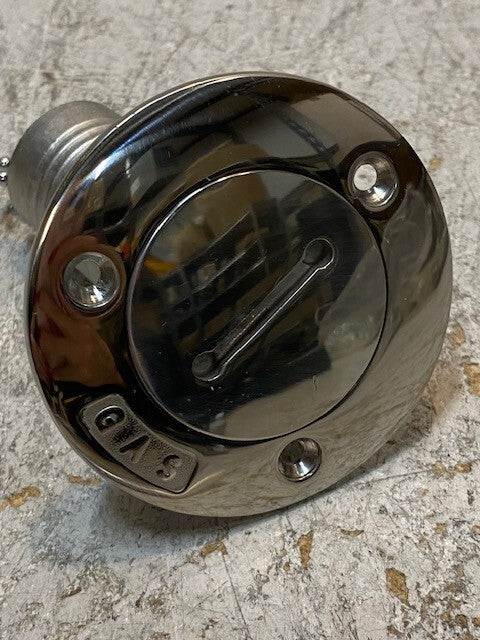 Angled Boat Water Deck Filler w/ Keyed Cap