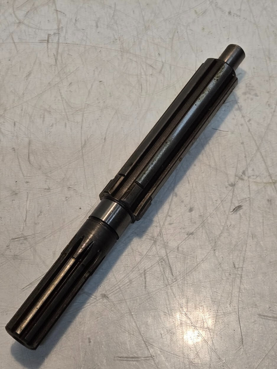 Transmission Input Shaft 8.5" Long | 6 Spline 25mm Shaft | 10 Spline 19mm Shaft