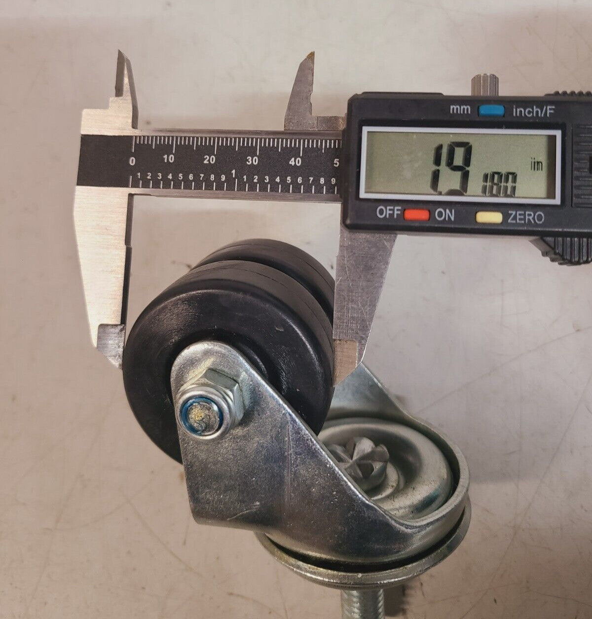 4 Quantity of Swivel Casters with Brake Dual 2" Wheel (4 Qty)