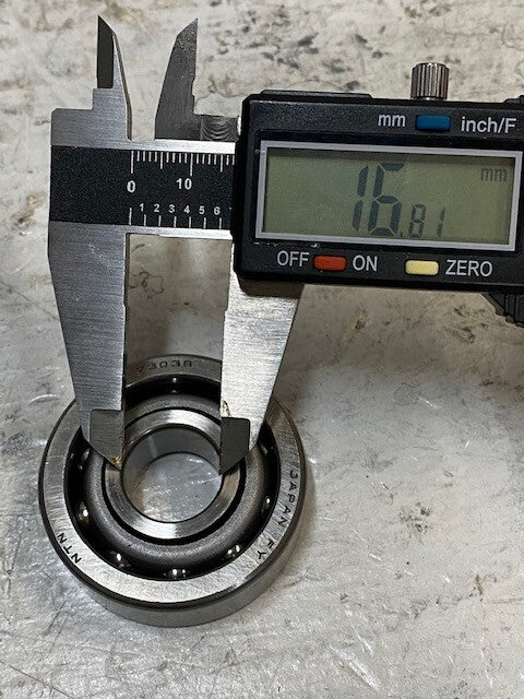 Pack of 13 NTN 7303B Angular Contact Ball Bearings 47x17x14 mm (13 Qty)