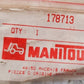 11 Qty. of Manitou Mix Parts Ring Elbow Rubber 74639 | 178713 | 186220 (11 Qty)