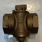 A.Y. McDonald 2G 1" Bronze Flat Head Gas Plug Valve 29mm ID