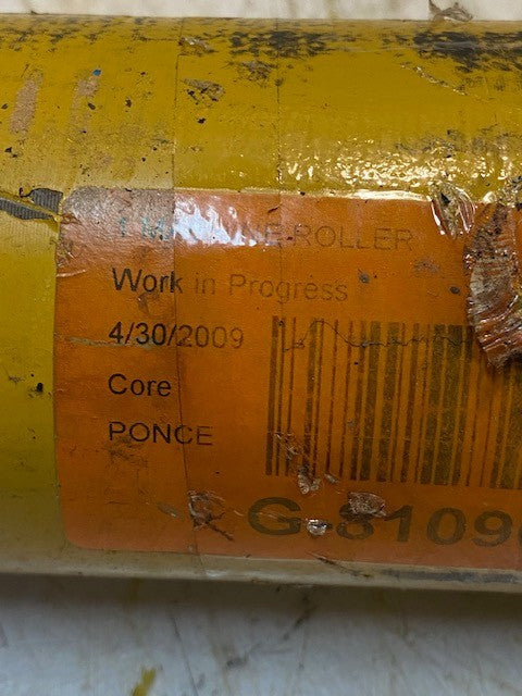Machine Roller Core Ponce Hydraulic Cylinder Roller 82mm OD 20-1/2" Long