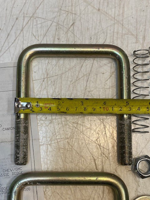 Hide a Goose Gooseneck Hitch Safety Chain U-Bolt Kit 50051, 50052
