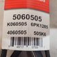 2 Quantity of Bando Serpentine Belts 5060505 | K060505 | 6PK1285 (2 Qty)