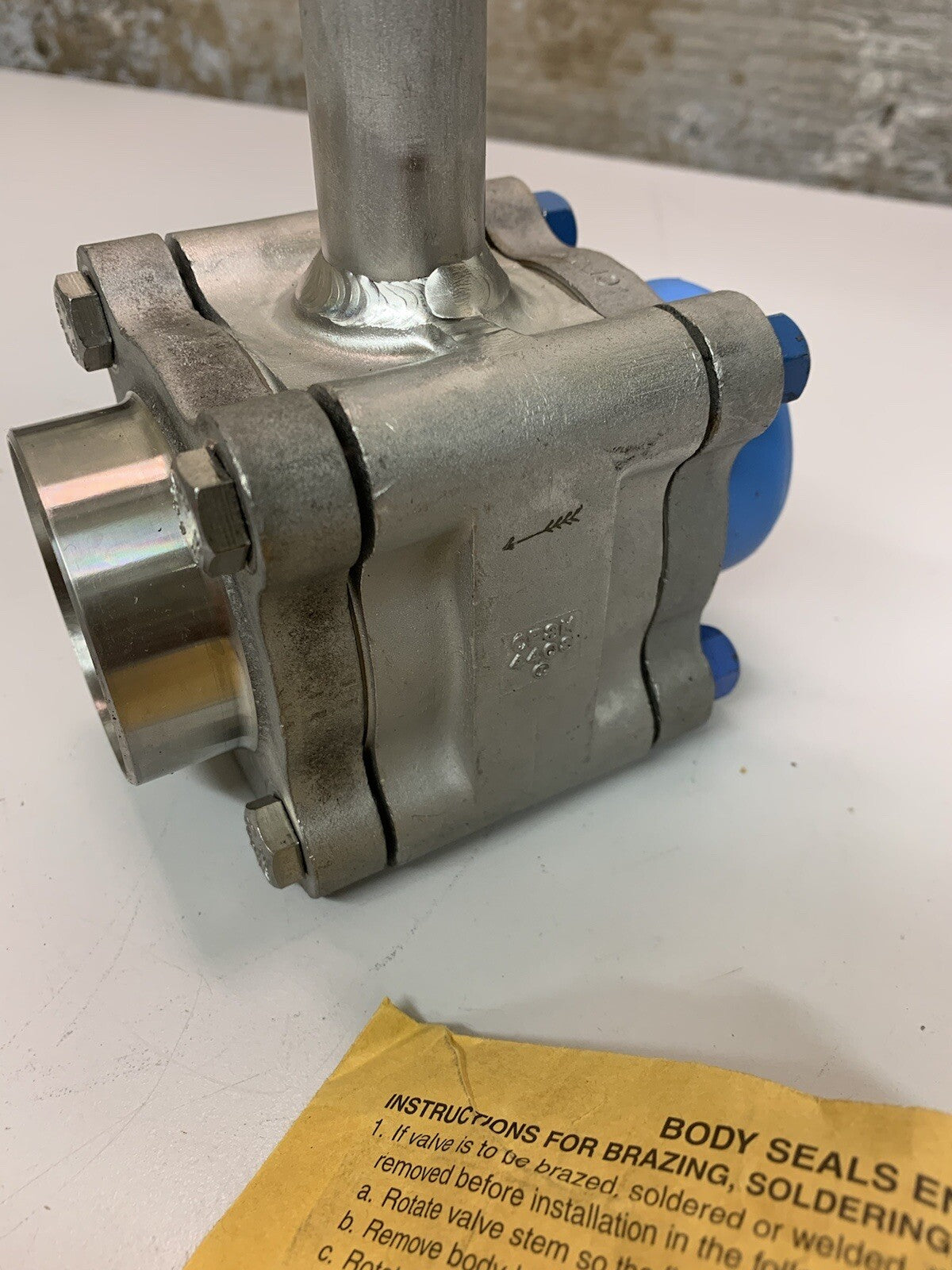 TBV 2115BW523636CMVA 1440 WOG 2” Ball Valve S22986-2