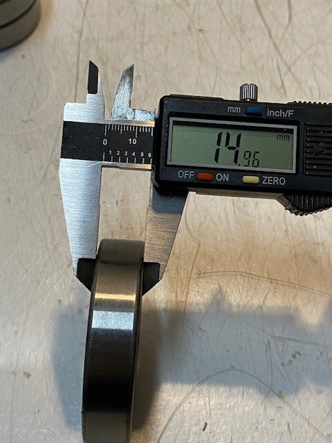 5 Quantity of RB Tech 6008RS/C3 Bearings 68mm x 40mm x 15mm (5 Quantity)