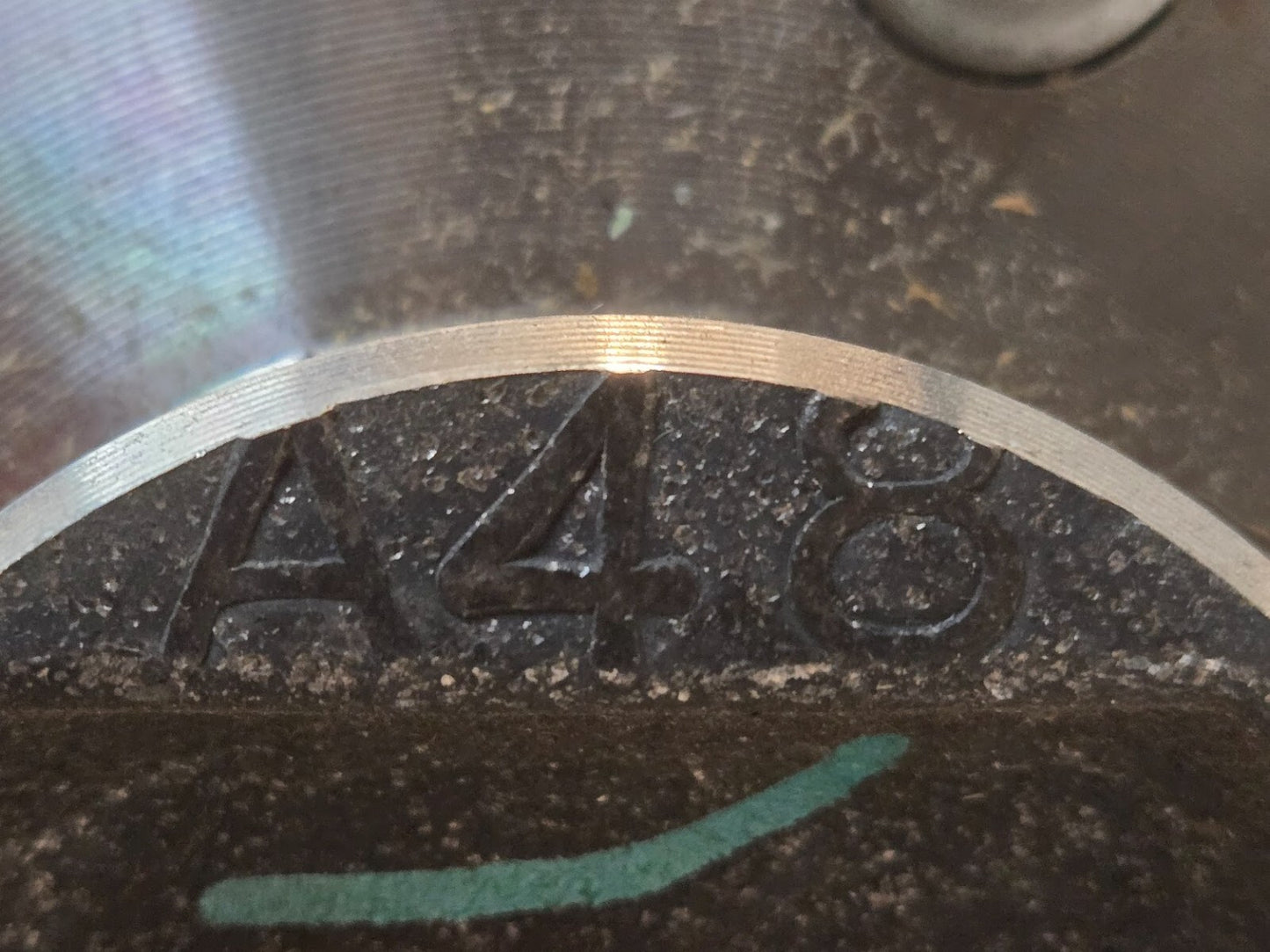 A48 Axle Shaft 1392R | 5x4.5 in Bolt Pattern | 32-7/8" Long | w/ ABS Sensor Ring