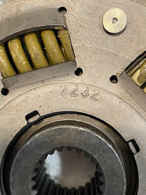 AP Clutch 7232, AP08L66460A0, M26B14, 23-Spline, 26mm Bore, 9-3/8" OD