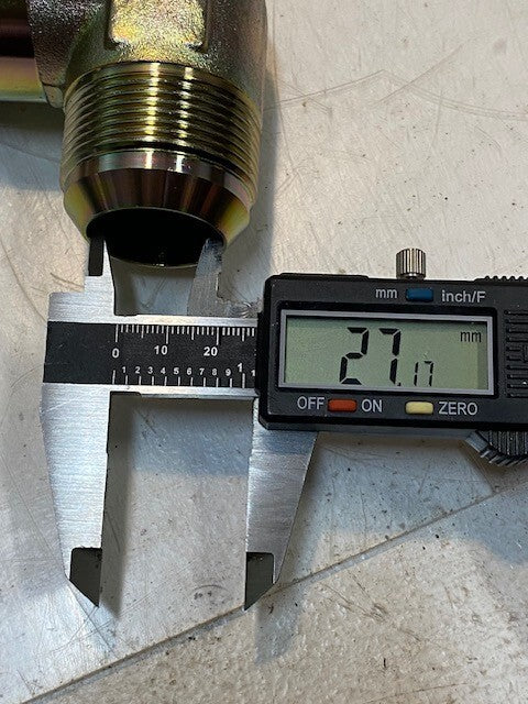 11 Quantity of 90 Degree Male Elbow Fittings PMI C-1-5/8 | 41mm Thread (11 Qty)
