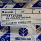 4 Quantity of New Holland Plates 81875398 | 2-5/8" L 1-1/2" W 8mm Holes (4 Qty)