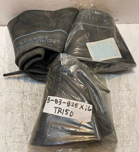 3 Quantity of Robbins Inner Tubes 825x16 TR150 (3 Quantity)