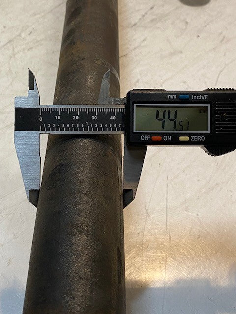 8-Lug Axle Shaft 8x140mm Bolt Pattern 41" Long 36-Spline 45mm Shaft Dia.