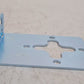 10 Qty of Vertiv L-Shaped Brackets For Knurr Miracel Racks 3.7"x2.75"x1"(10 Qty)