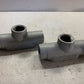 Box of 2 Crouse Hinds TB57 1-1/2" T Condulet Body Form 7 Conduit Body