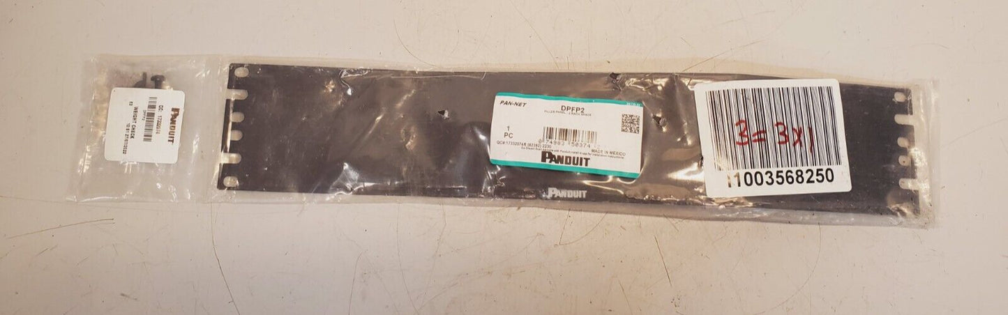 Panduit Black Rack/Cabinet Filler Panel DPFP2 | 17332074R | 82392 | 2230