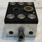 Staubli SPH 08 Hydraulic Manifold Block 5-1/4" Long 4-1/4" Wide 3" Tall