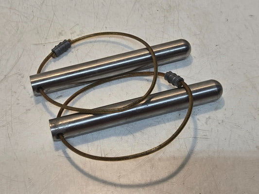 2 Quantity of Headless Straight Pins 16A11125-9 6" Long 3/4" Diameter (2 Qty)