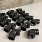 Lot of 16 90 Degree Reducing Elbow Cast Iron Fittings SE-5 SPF 1-1/4” x 1”