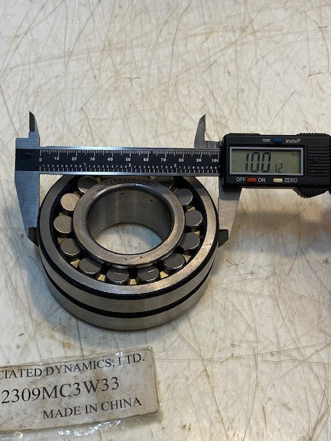 Associated Dynamics 22309MC3W33, 22309CAC3W33 Spherical Roller Bearing 45x100x36