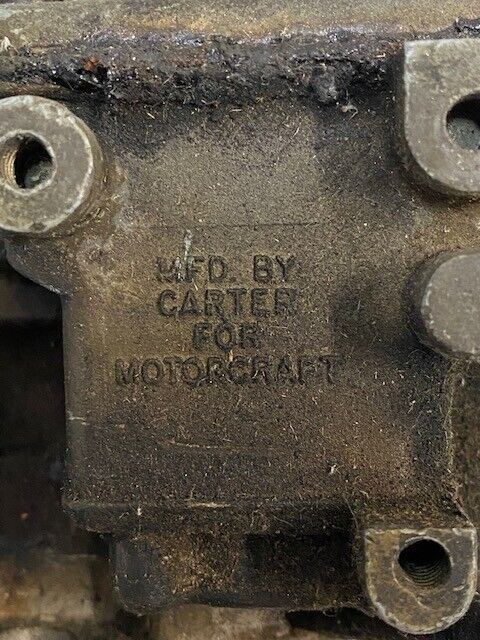 608752 1394 MFD by Carter for Motorcraft Holley Remanufactured 1126-1577 DAMAGED