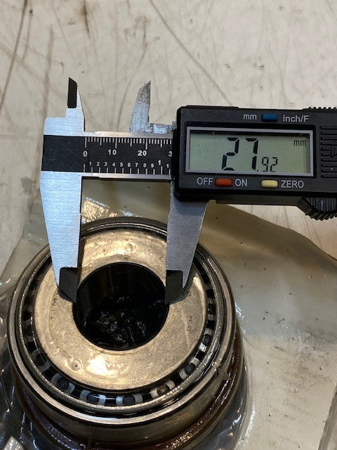 Set of 2 Different Timken Bearings 25590 (83mm OD) & 02872 (73mm OD)