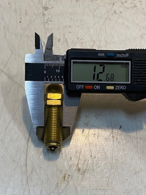 6 Qty of Power Products NP62BH-4 Brass Frame Nipple Bulkhead Unions (6 Qty)