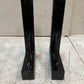 2 Drop Down Trailer Hitchs 2" 6 Holes 11.5" Length 8-3/4" Width Adjustable Shank