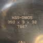 Cold Saw Blade HSS-DM05 350 x 3 x 32 | 7867 | 11-1/2" Dia. 31mm Bore