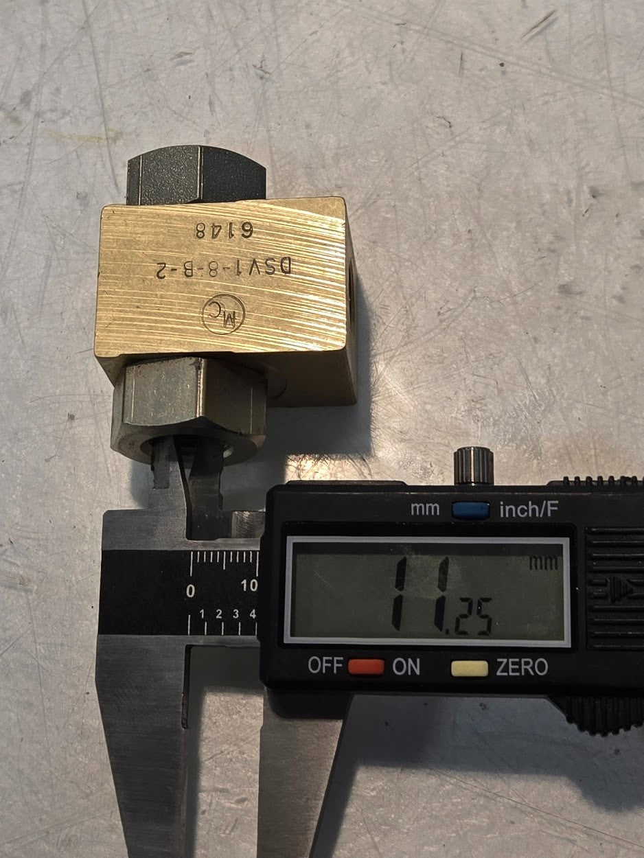 Modular Controls DSV1-8-B-2 6148 Hydraulic Control Valve | 1/4" FPT Ports