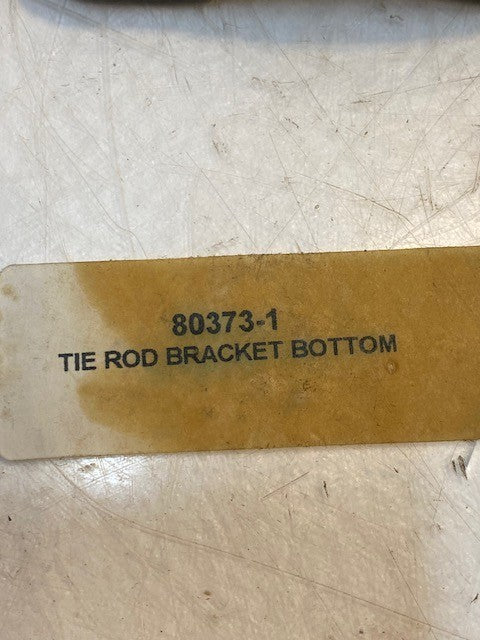 6-Bolt Tie Rod Bracket Bottom 81373 | 80373-1 | 3-1/2" Long 3" Wide 10mm Holes