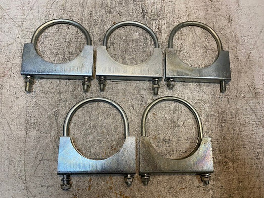 5 Quantity of 5" Muffler Exhaust Clamps DS103A-2 (5 Quantity)