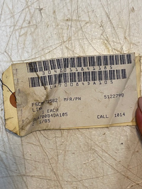 Detroit Diesel 5122798 Connecting Link Governor Injector Rod 3040-01-184-1185
