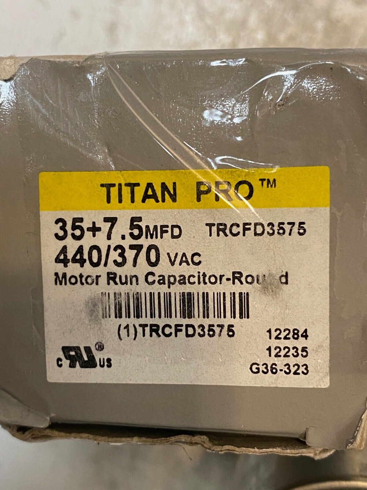 2 Qty of Titan Pro Capacitors TRCFD3575 | 35+7.5MFD 440/370VAC 50/60Hz (2 Qty)