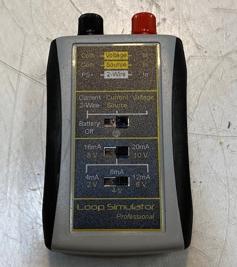 Professional Loop Simulator 4-20mA SIM-ALP